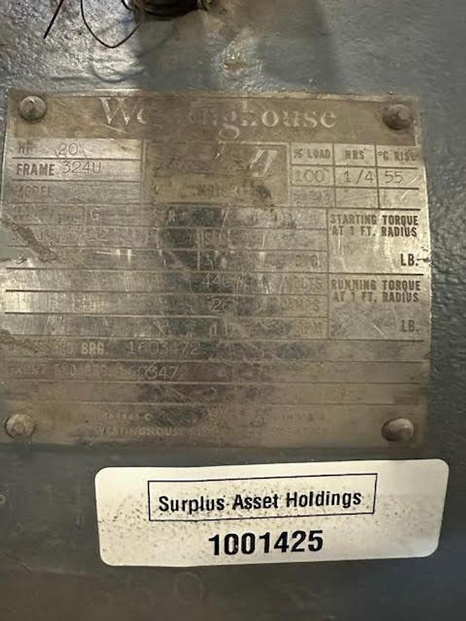 Used Westinghouse HP20 324U