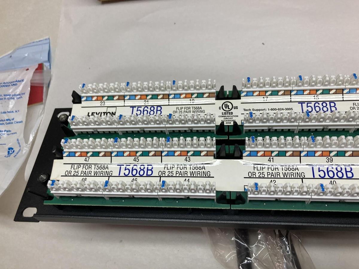 Leviton,275-5G596-U48,Universal 5E Patch Panel