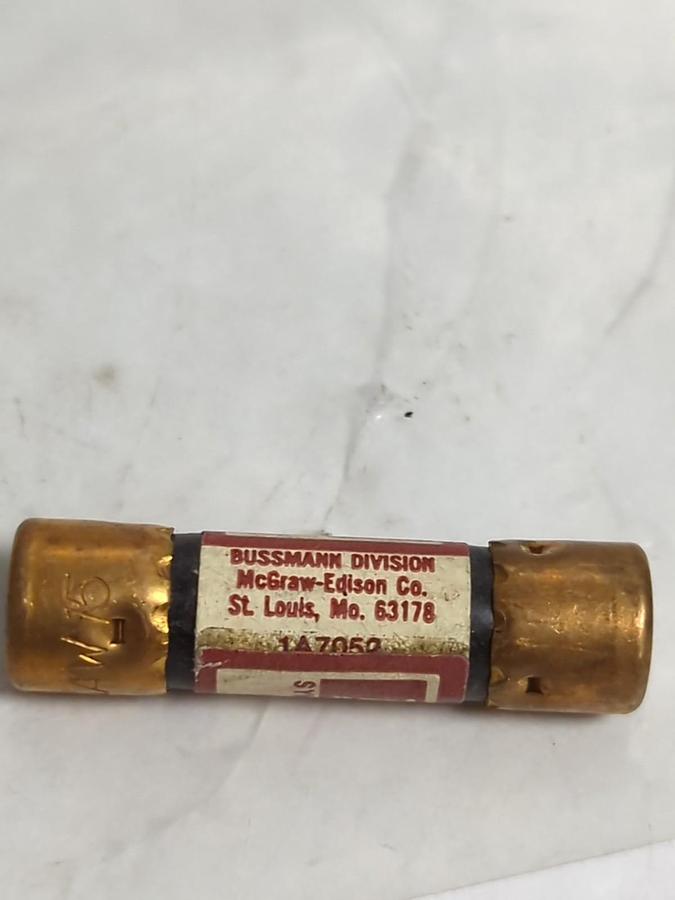 Used COOPER BUSSMANN,KAW-15,TRON 15 AMP FUSE LOT OF 5 PRE-OWNED