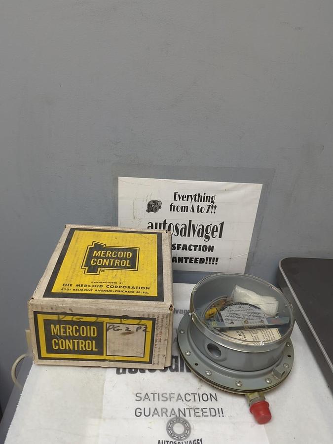 MERCOID CONTROLS,PG-2-P2,DIFFERENTIAL PRESSURE SWITCH NOS