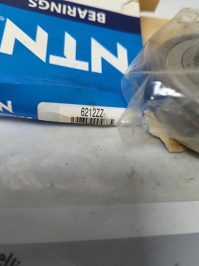 NTN,6212ZZ,DEEP GROOVE BALL BEARING METAL SEALED NOS