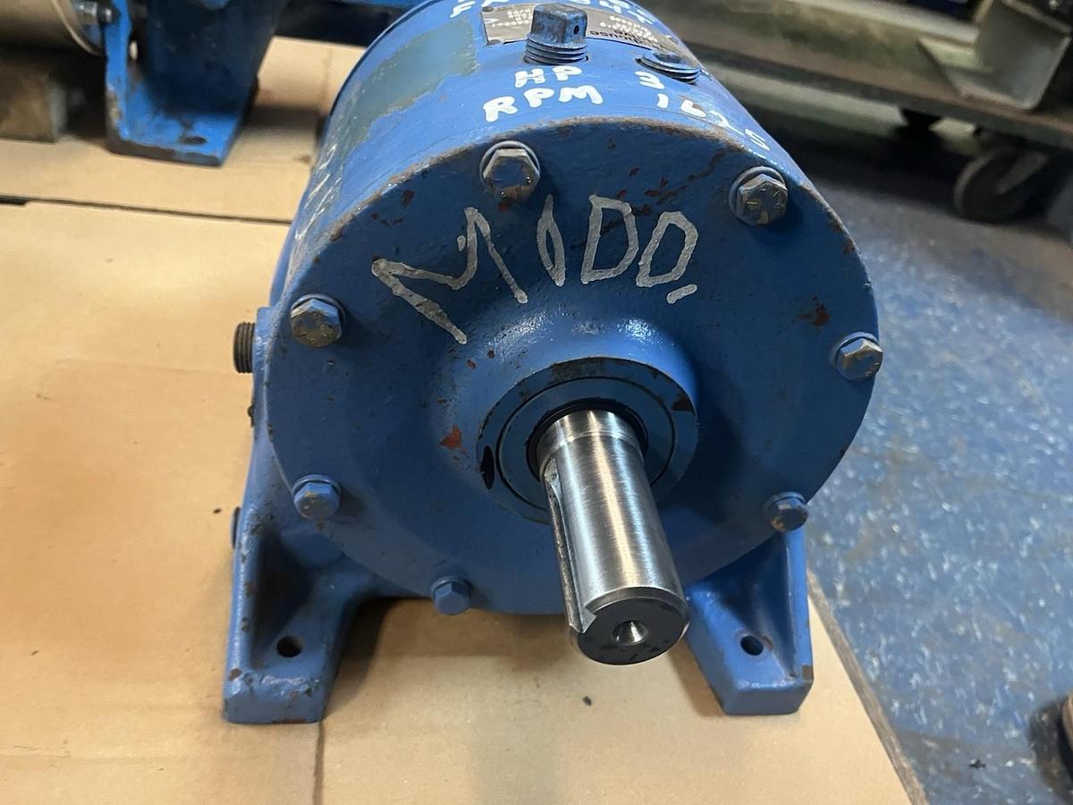 Used WESTINGHOUSE,184G10D,GEAR DRIVE 3HP 9.3 RATIO INPUT 1750RPM 184T