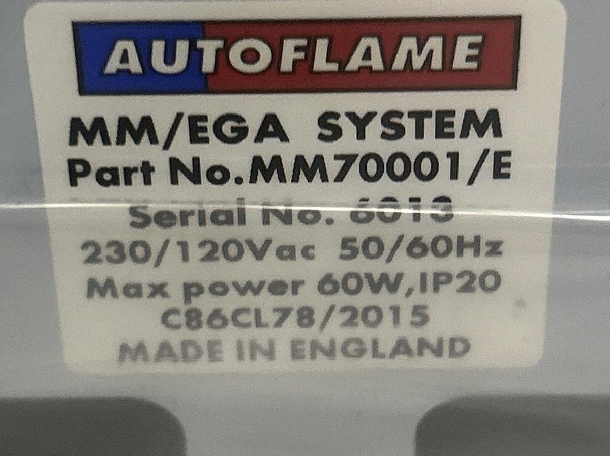 AUTOFLAME,MM70001/E,MM/EGA SYSTEM EVOLUTION MODULE NEW