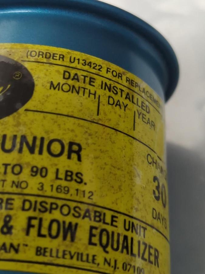 WALLACE & TIERNAN,U13422,KOBY JUNIOR AIR PURIFIER & FLOW EQUALIZER 90LBS NOS