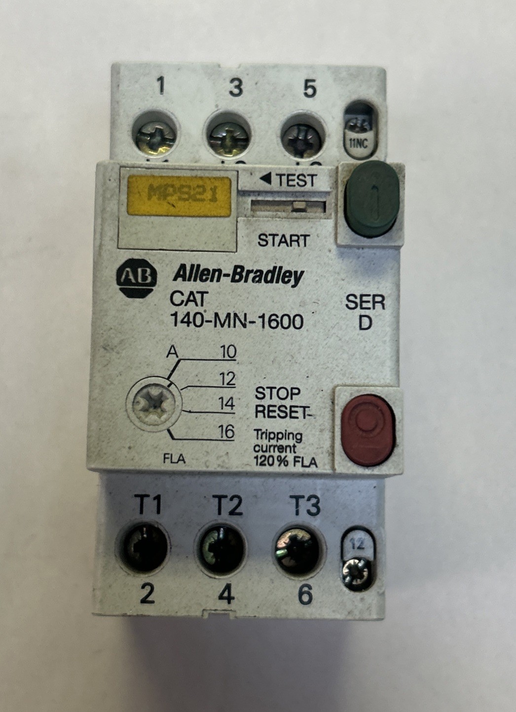 Used ALLEN BRADLEY,140-MN-1600,MOTOR STARTER