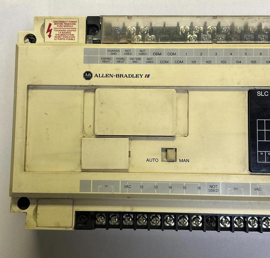 Used ALLEN BRADLEY,1745-LP151,PROCESSOR UNIT SEE PICTURES