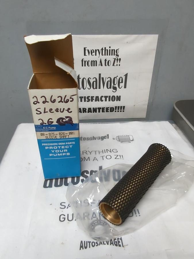 ITT A-C PUMP,08-975-826-001,BRONZE SLEEVE SHAFT