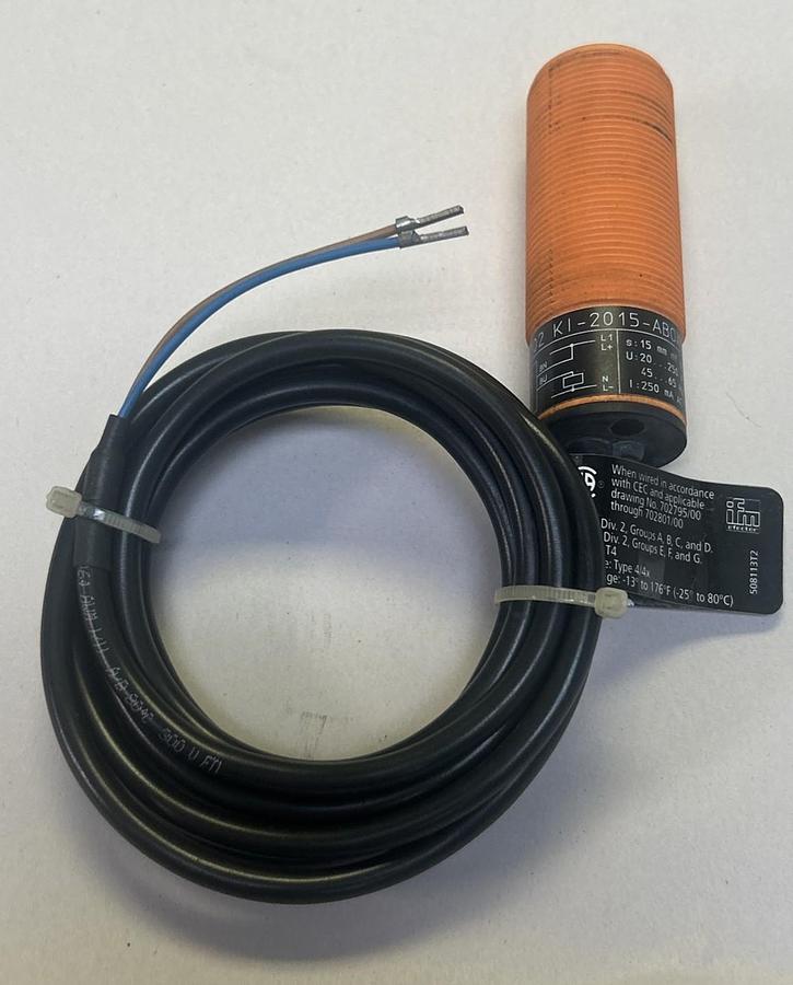 Used IFM EFECTOR,KI0202,PROXIMITY SENSOR