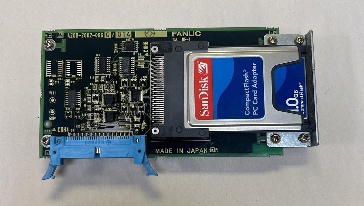 Used FANUC,A20B-2002-0960/01A,ATA ADAPTER CIRCUIT BOARD