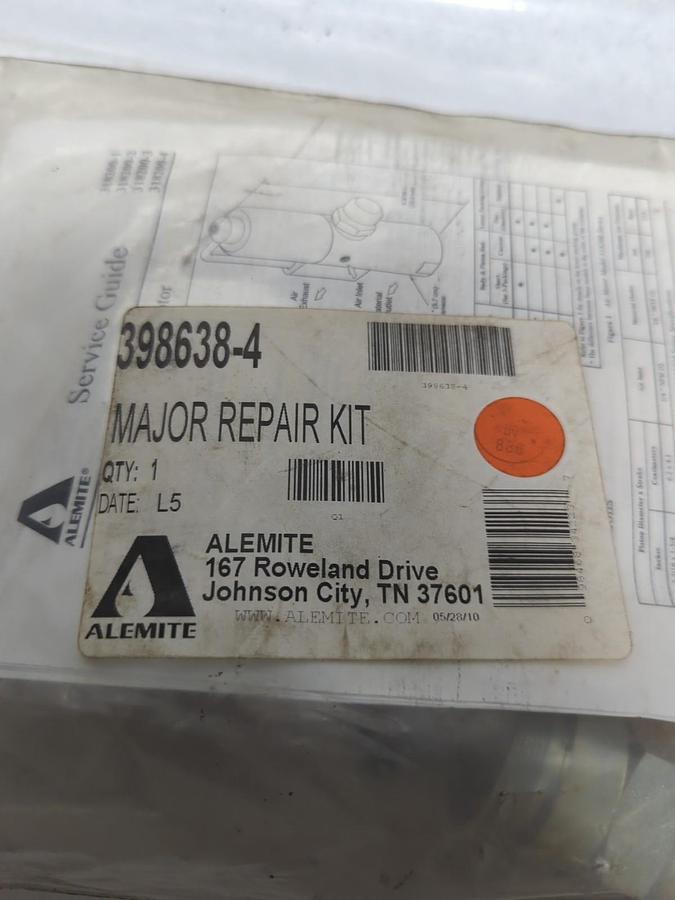 ALEMITE,398638-4,MAJOR REPAIR KIT NOS