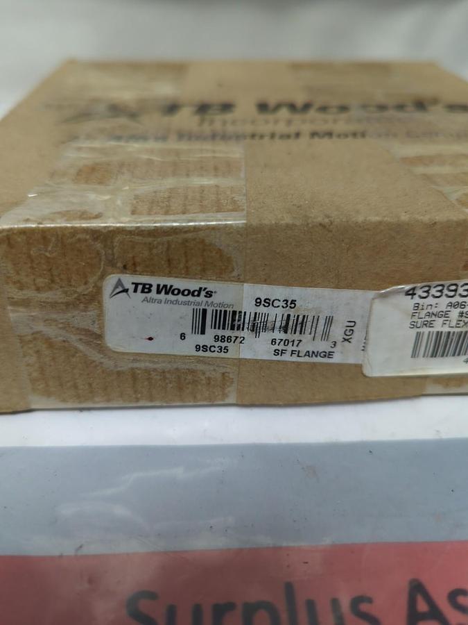 T.B WOOD'S,9SC35,SURE FLEX FLANGE NOS