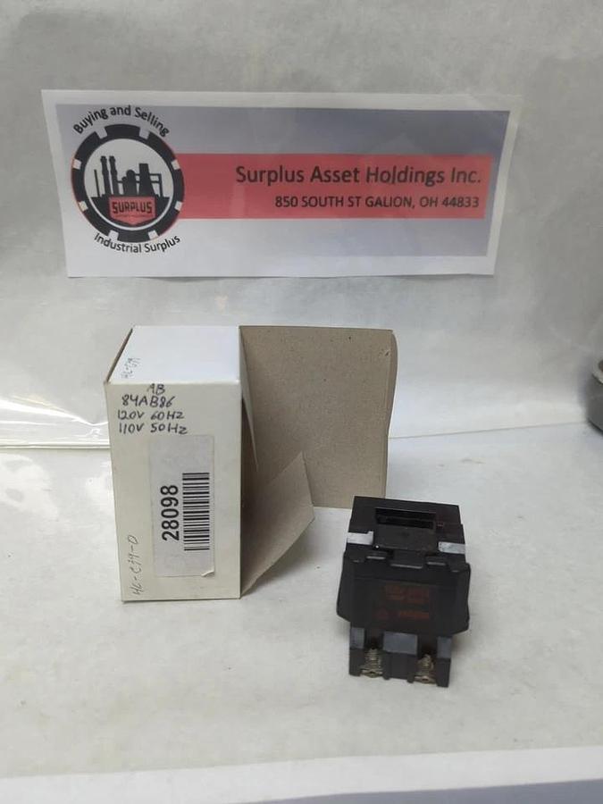 Used ALLEN-BRADLEY,84AB86,COIL 120V 60HZ 110V 50HZ PRE-OWNED