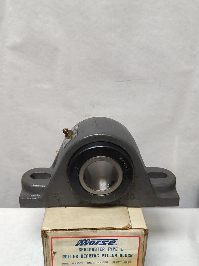 MORSE-SEALMASTER,553236,TY-E PB-2 PILLOW BLOCK BEARING 1-3/4 INCH BORE NOS