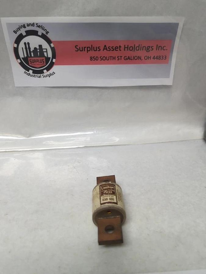 Used COOPER BUSSMANN,KAB600,LIMITRON 600 AMP FUSE PRE-OWNED