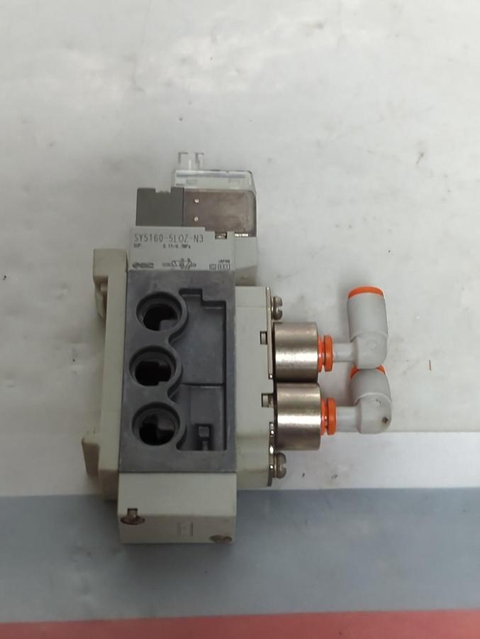 Used SMC,SY5160-5L0Z-N3,SOLENOID VALVE PRE-OWNED