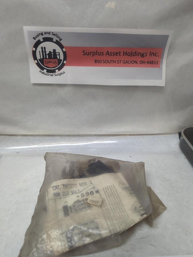 GENERAL ELECTRIC,THC3222,FUSUNG KIT 60 AMP 250 V NOS
