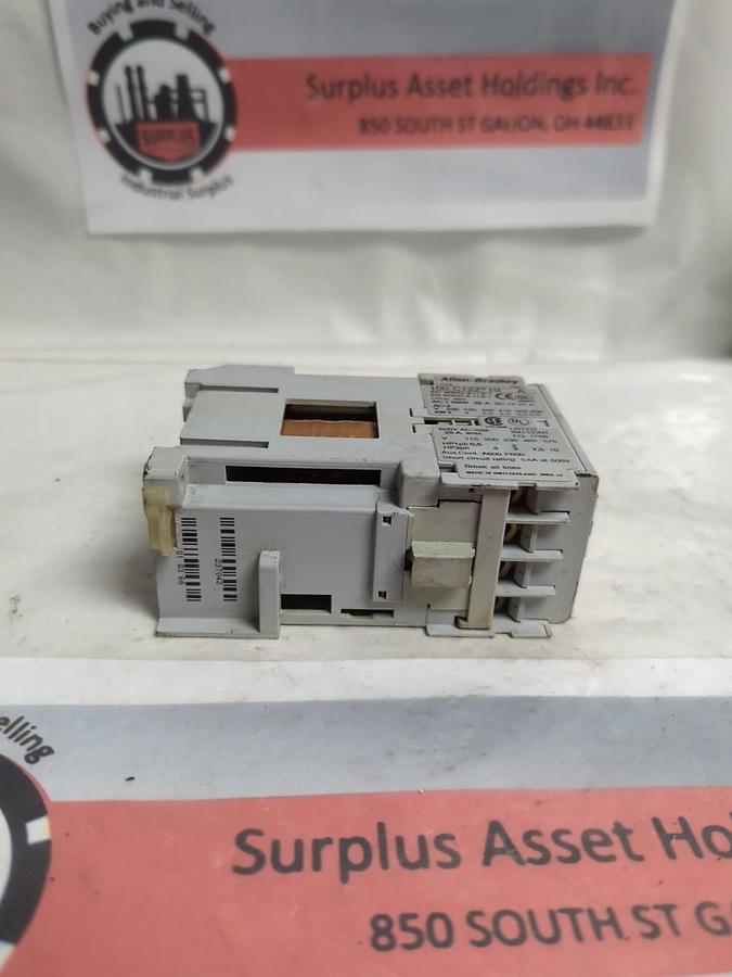 Used ALLEN BRADLEY,100-C12Z*10,CONTACTOR 24V PRE-OWNED