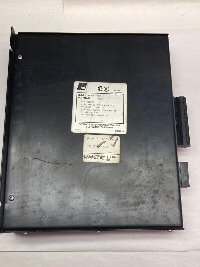 Used Reliance,61C346,Analog Input Module