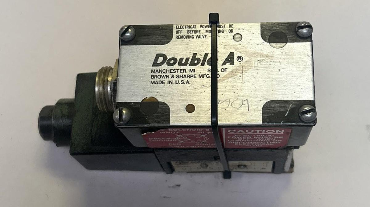 Used DOUBLE A,QJ-005-C-10B1-TSP,HYDRAULIC VALVE
