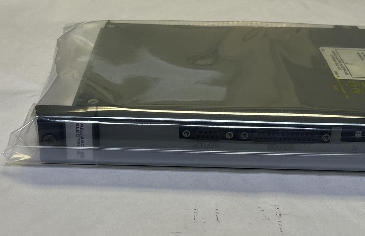 Used RELIANCE ELECTRIC,57C404B,NETWORK COMMUNICATIONS MODULE