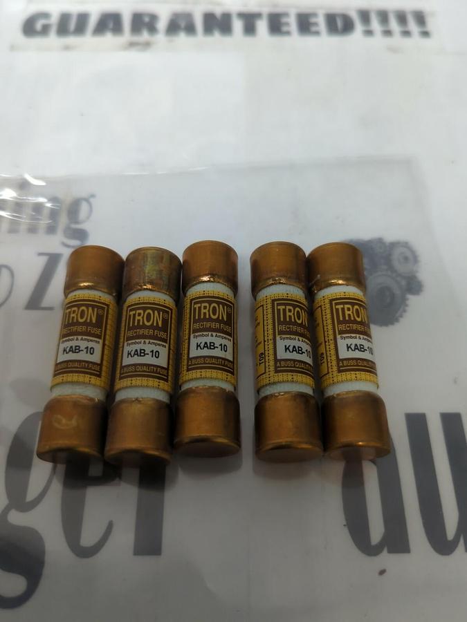 COOPER BUSSMANN,KAB10,FUSE LOT OF 5 NOS