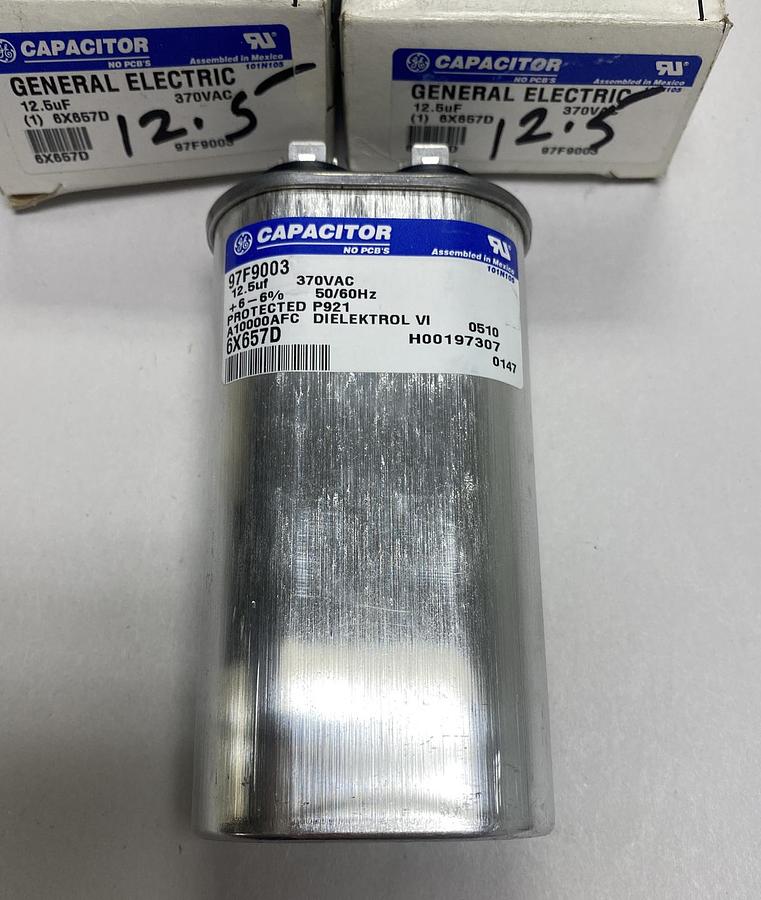 GE,6X657D,Capacitor Lot Of 2 NOS