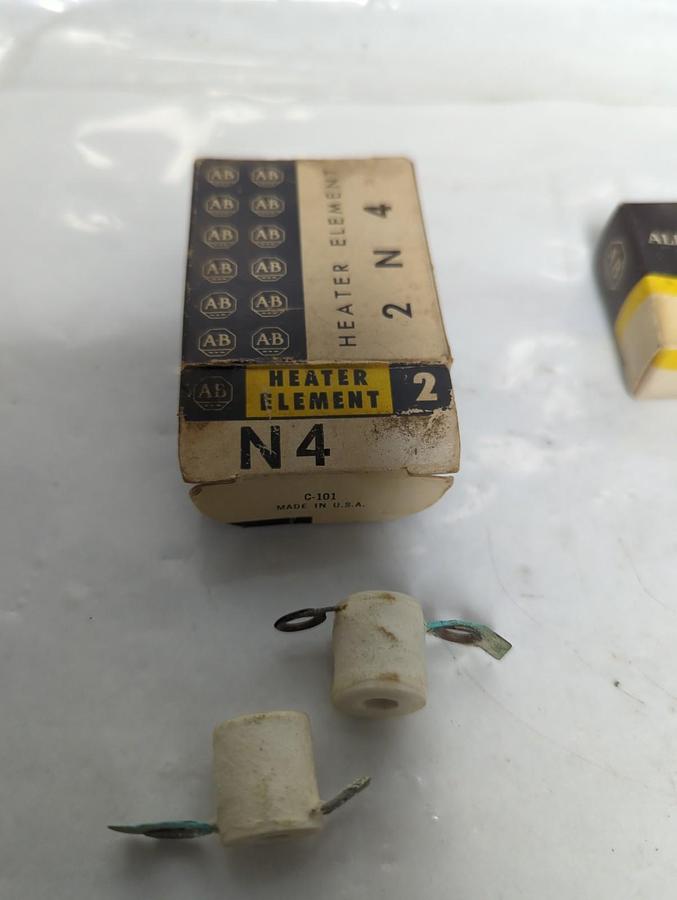 ALLEN BRADLEY,N4-W46-W49,THERMAL OVERLOAD HEATER ELEMENTS LOT OF 3 NOS