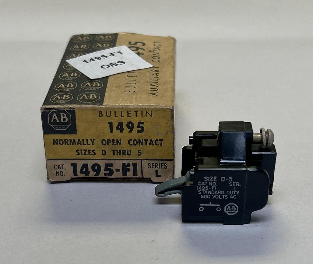 ALLEN BRADLEY,1495-F1,AUXILIARY CONTACT NOS