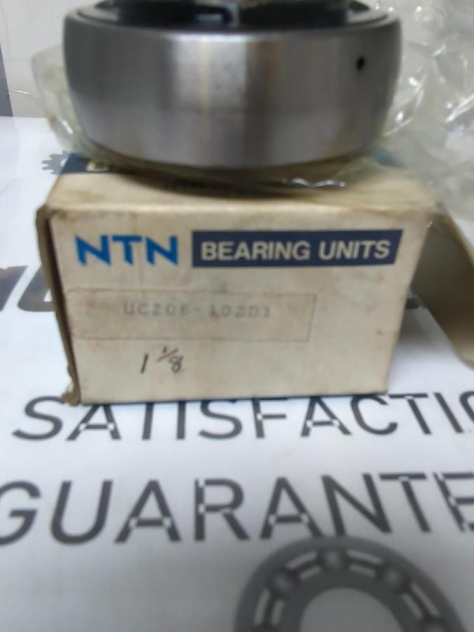 NTN,UC206-102D1,1-1/8 INCH BORE INSERT BEARING NOS
