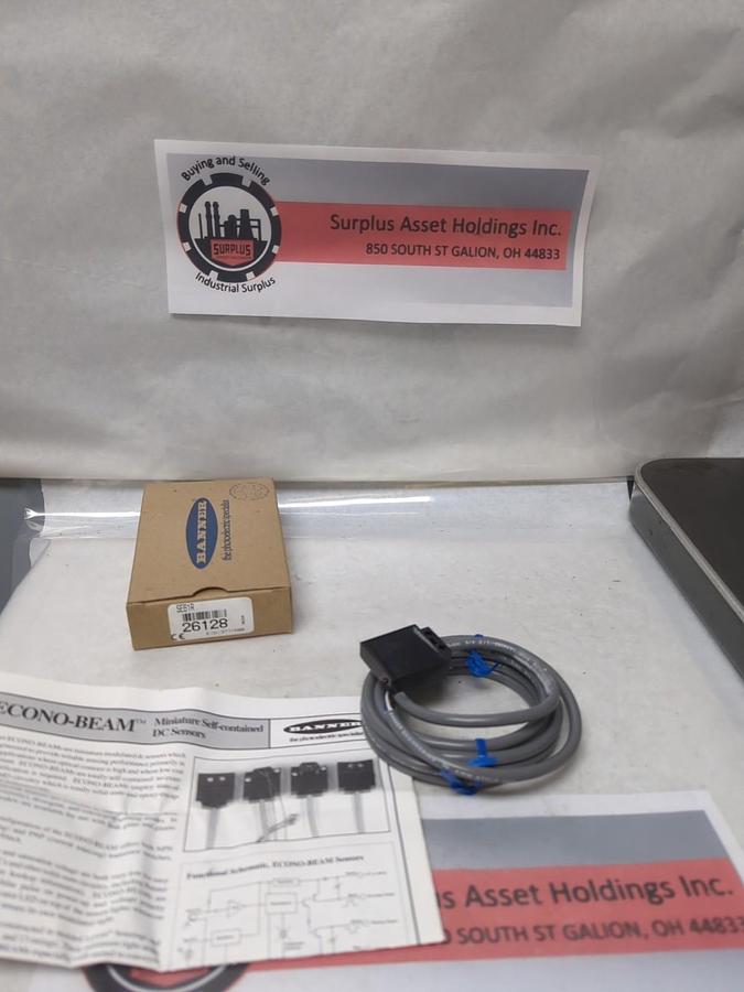 BANNER,SE61R,PHOTOELECTRIC SENSOR 26128 NOS