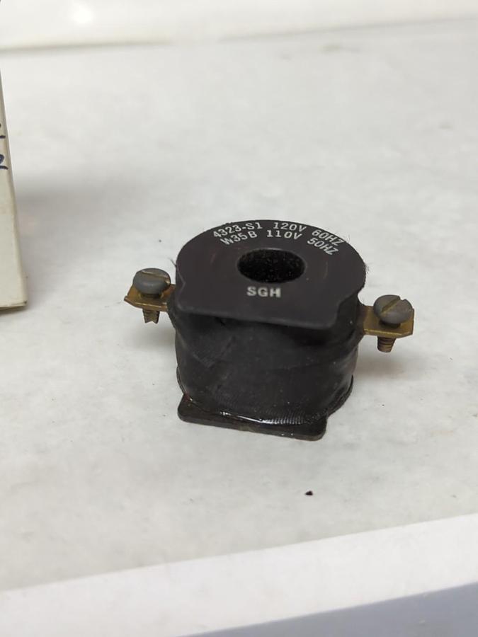 Used SQUARE D,4323-S1-W35B,MAGNETIC COIL SGH 120V 60HZ 110V 50HZ PRE-OWNED