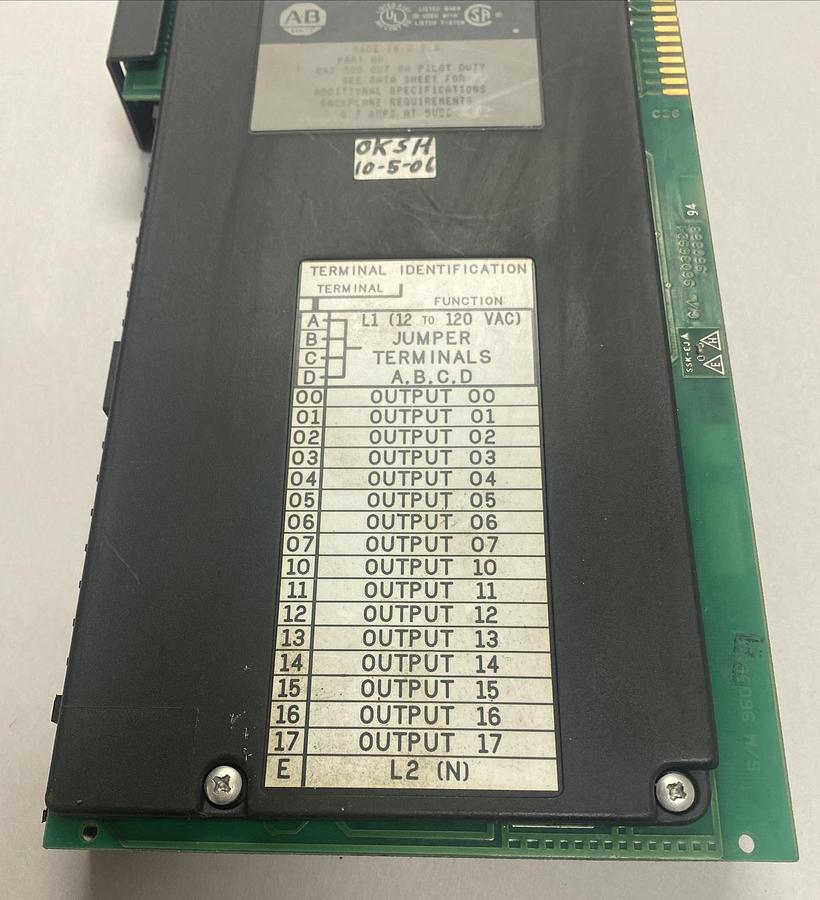 Used Allen-Bradley,1771-0AD,Output Module