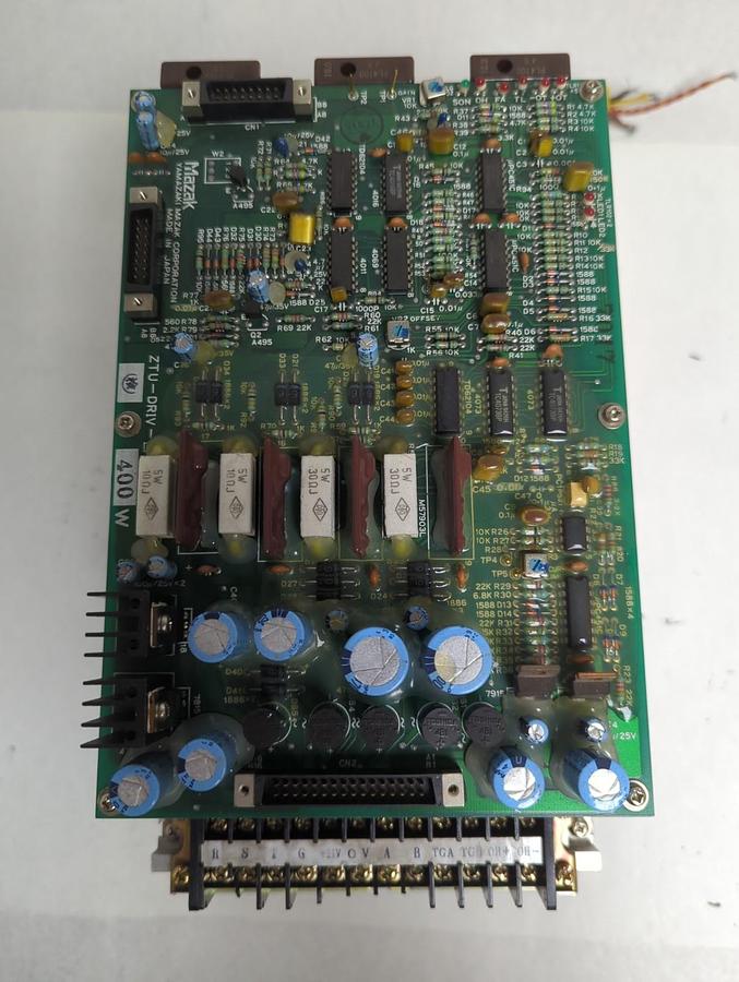 Used YAMAZAKI MAZAK,MV4-400 W,SERVO DRIVE AMPLIFIER PRE-OWNED