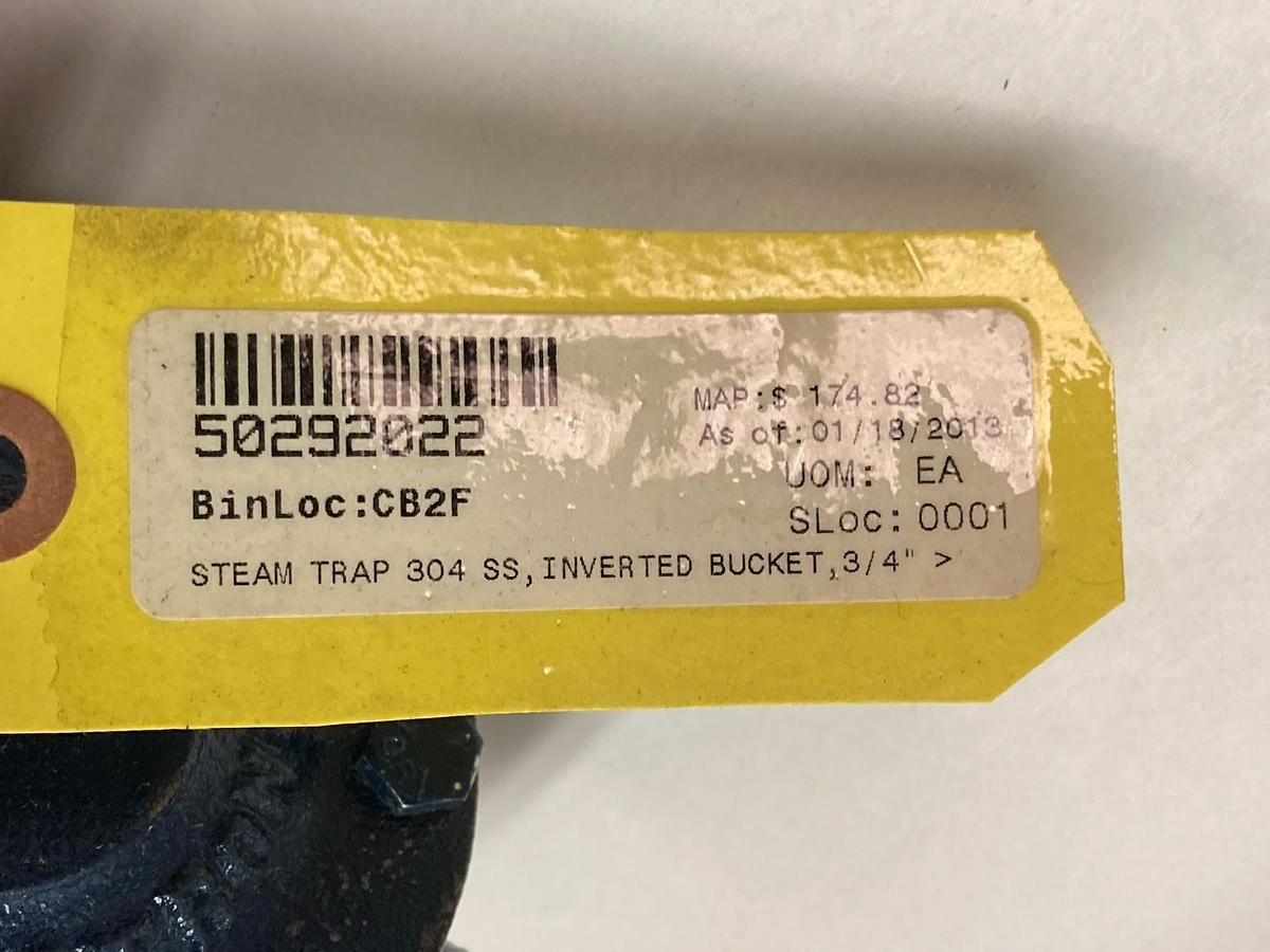 Armstrong,C1083A,Inverted Bucket Steam Trap 125 PSIG 3/4 Inch FNPT