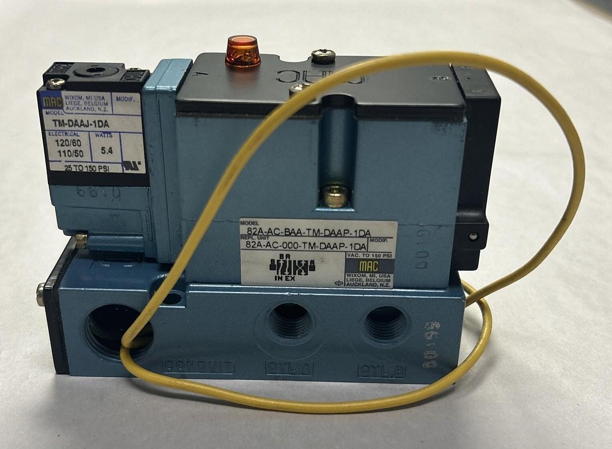 MAC VALVES,82A-AC-BAA-TM-DAAP-1DA,SOLENOID VALVE NOS