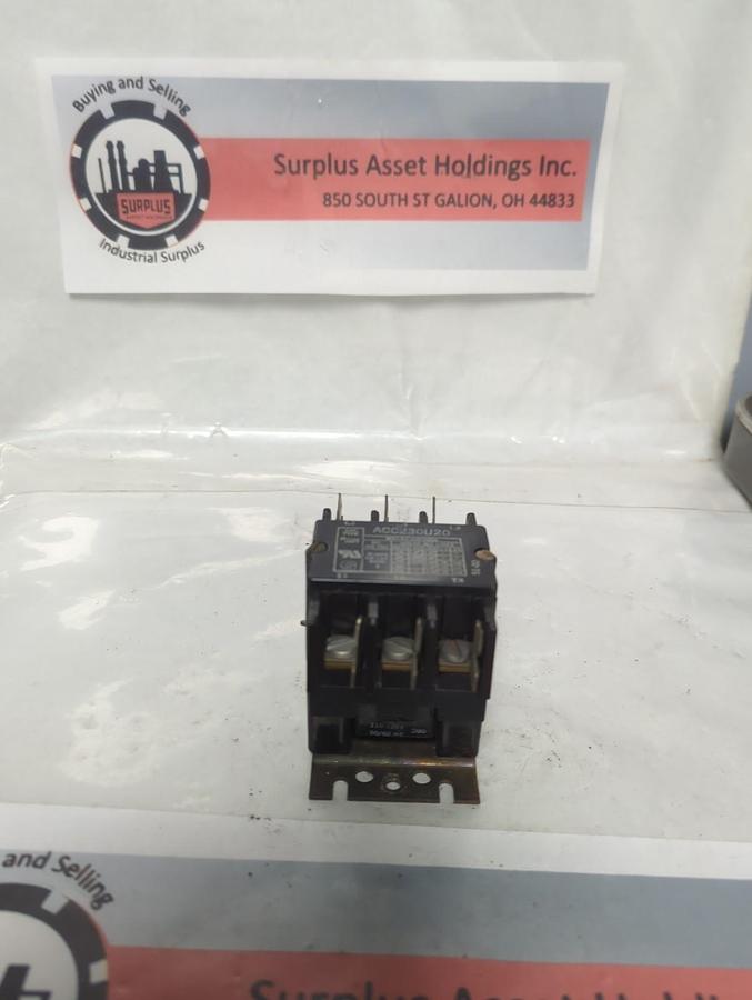 Used ARROW,ACC230U20,CONTACTOR 3-POLE PRE-OWNED