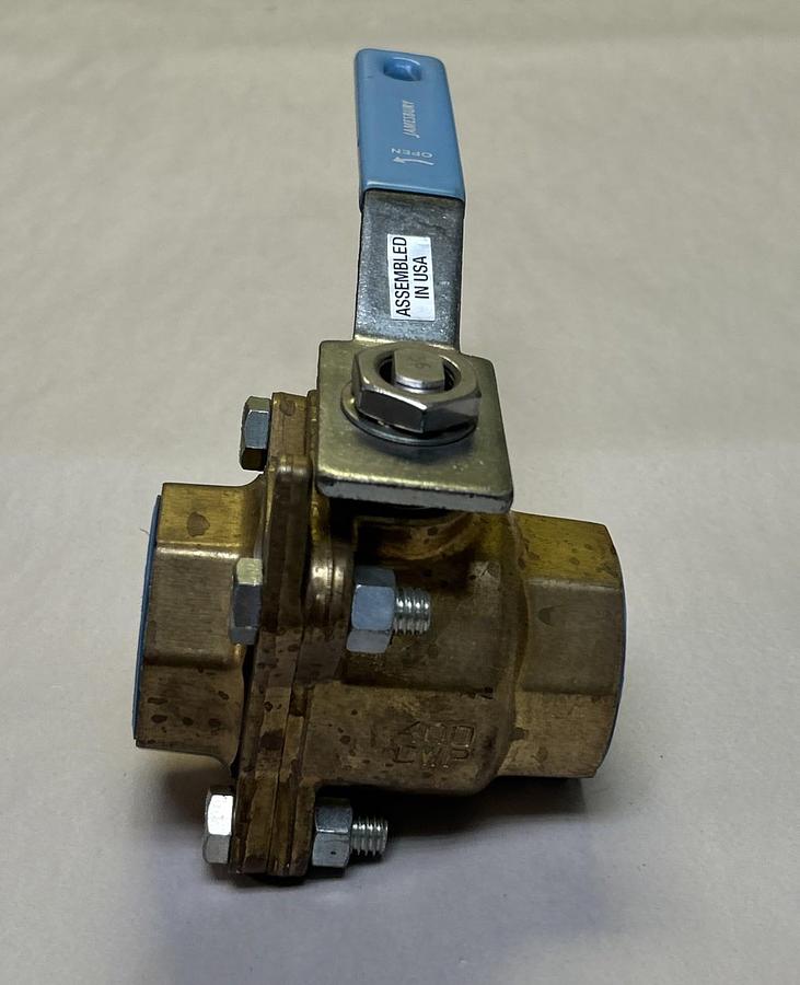JAMESBURY,1136TTC0,BALL VALVE 1-1/2INCH NOS