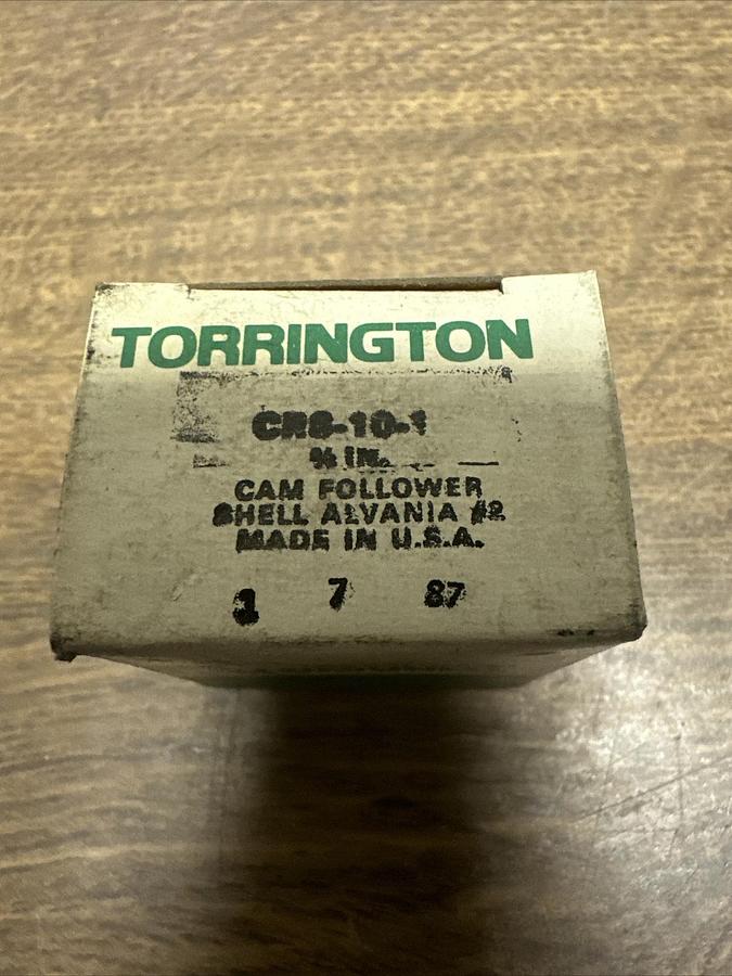 Torrington,CRS-10-1,Cam Follower NOS