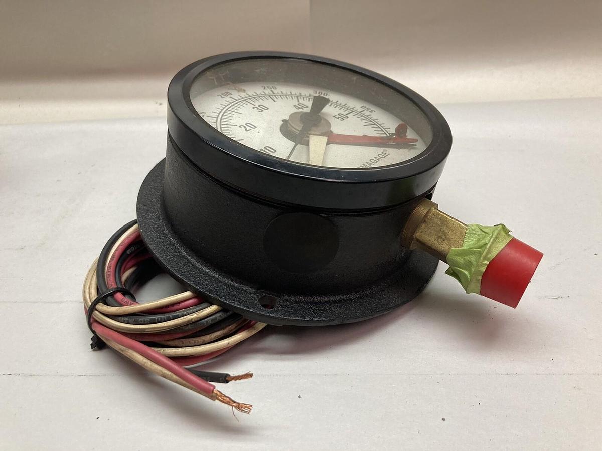 Ashcroft Duragauge,0-60 psi, 0-400kPa,Bronze Tube Test Guage