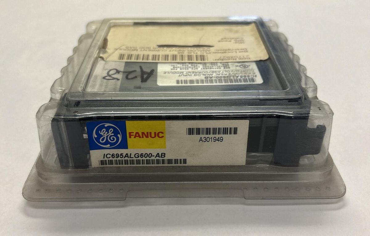 Used GE FANUC,IC695ALG600 / IC695ALG600-AB RX3I,UNIVERSAL ANALOG INPUT MODULE NEW