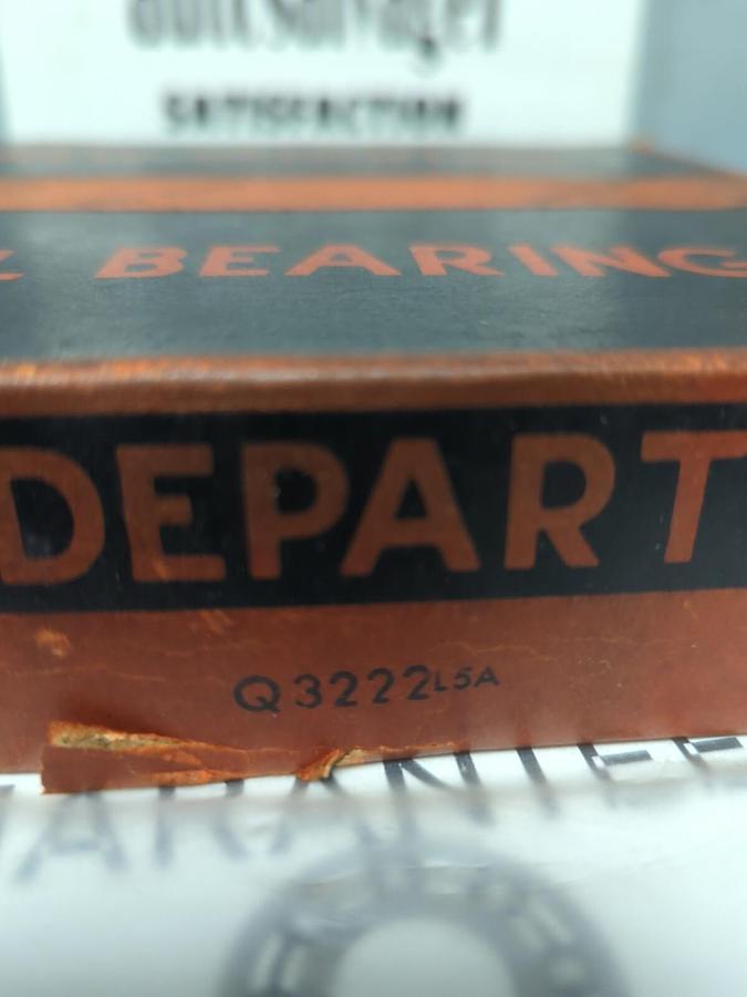 NEW DEPARTURE,Q3222,DEEP GROOVE BALL BEARING NOS