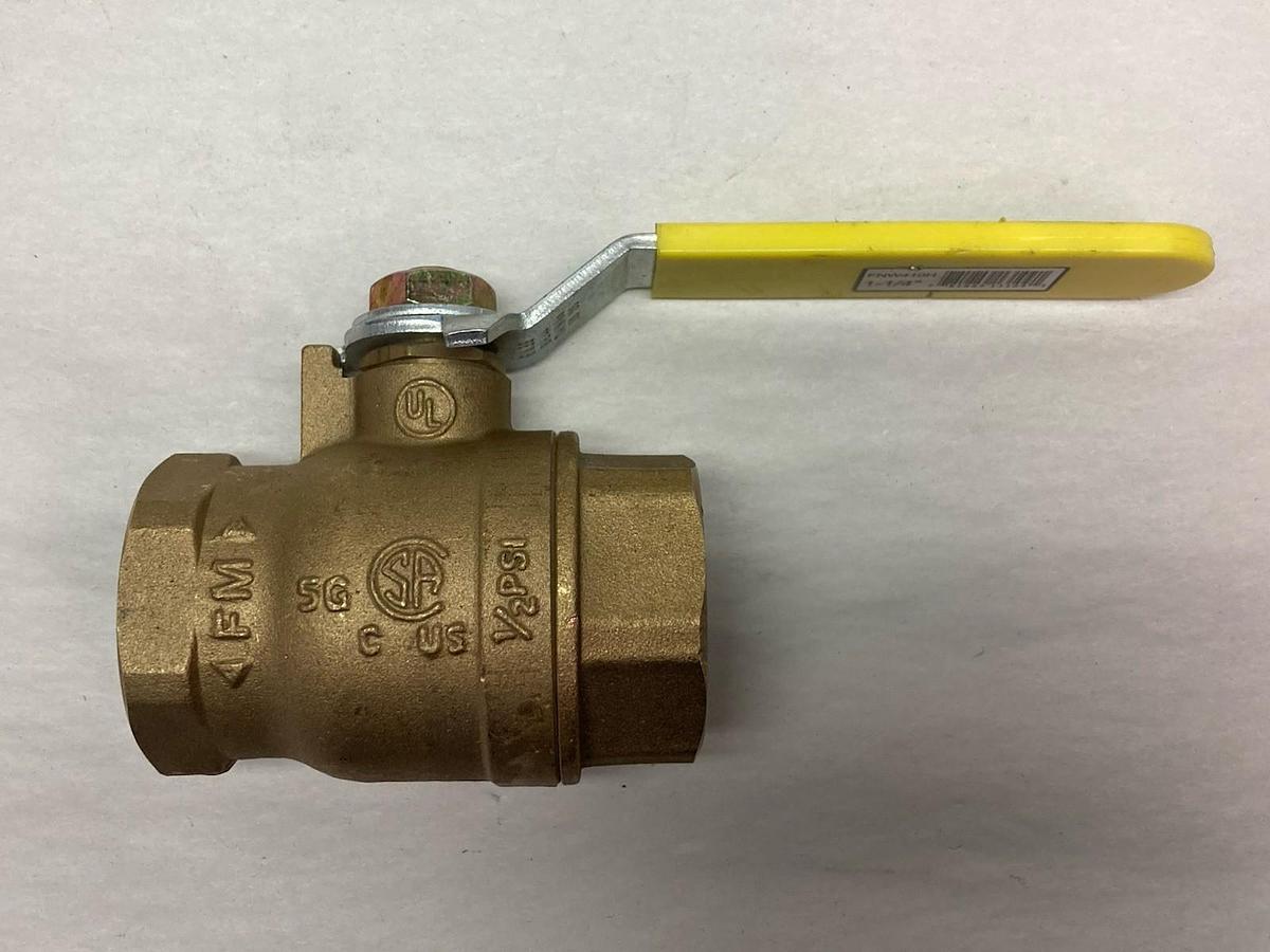 Used FNW,FNW410H,Ball Valve 600 WOG 1-1/4 Inch