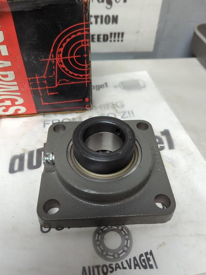BROWNING,VF4E-123,FLANGE 4-BOLT MOUNTED BEARING 1-7/16 INCH BORE NOS