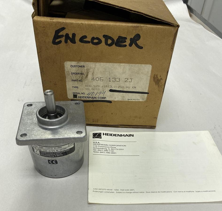 Used Heidenhain,406-133-2J,Encoder New