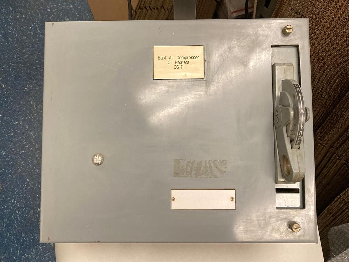 Used Allen-Bradley,2100 2192F,30 Amp 12 INCH Fused MCC Disconnect Feeder Bucket