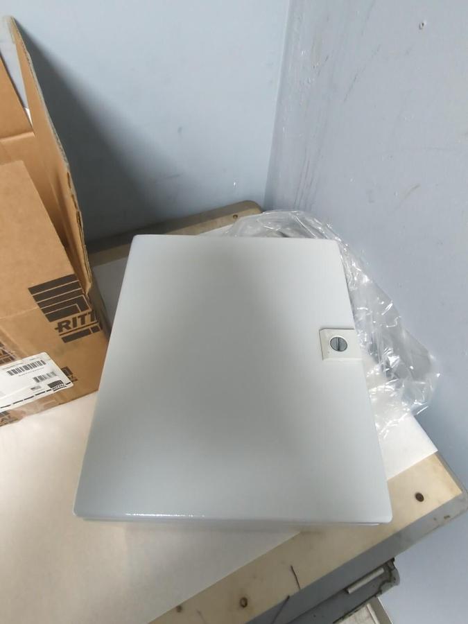 RITTAL,JB 8018125,12X10X8 INDUSTRIAL CONTROL PANEL ENCLOSURE CARBON STEEL NEW