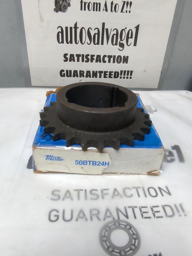 MARTIN,50BTB24H,TAPER-LOCK SPROCKET 24 TEETH NOS