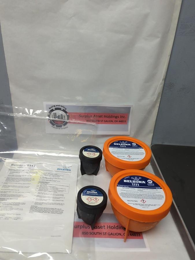 BELZONA,1111,SUPER METAL BASE & SOLIDIFIRE SET PACKAGE OF 2 SETS NOS