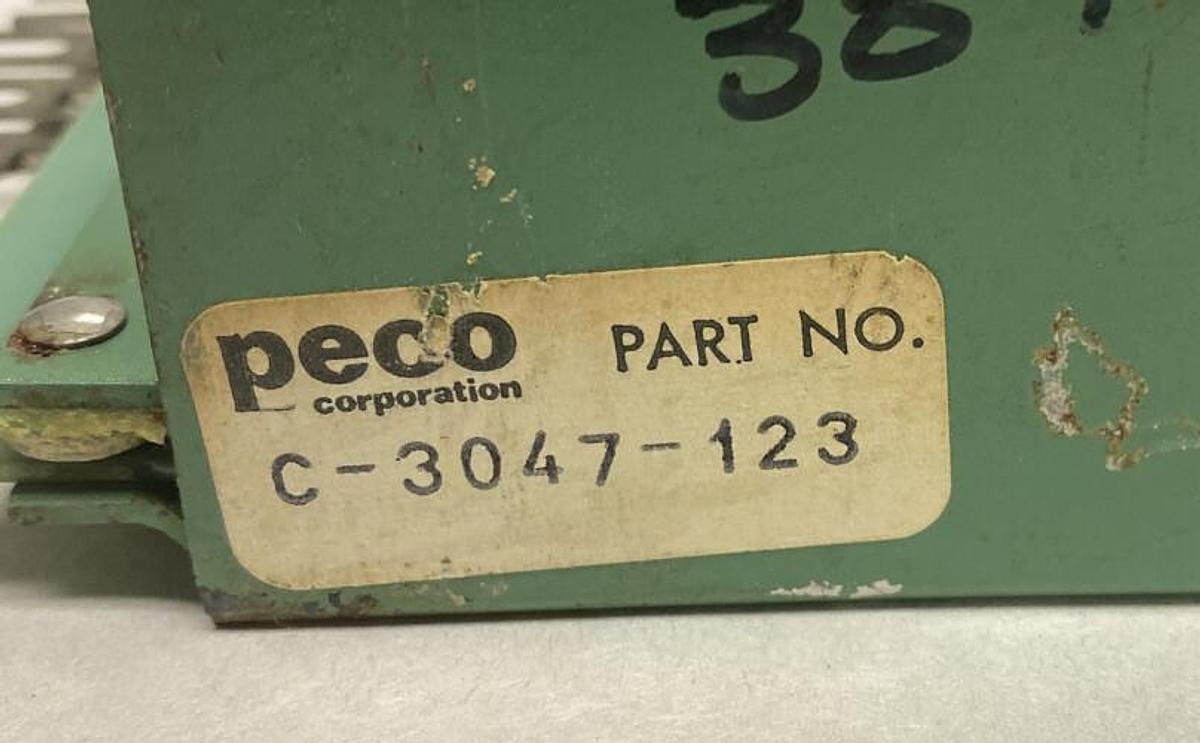 Used Peco,C-3047-123,Modular Control Model FM