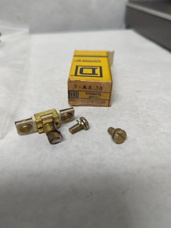 SQUARE D,A8.38,THERMAL OVERLOAD HEATER ELEMENT LOT OF 3 NOS